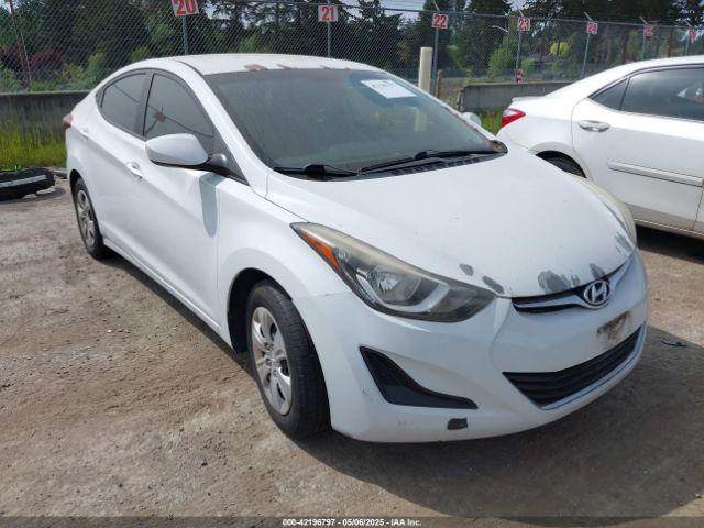  Salvage Hyundai ELANTRA