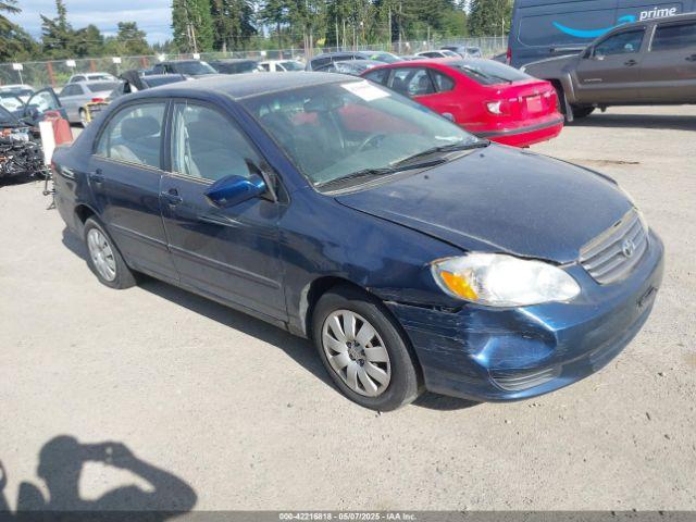  Salvage Toyota Corolla