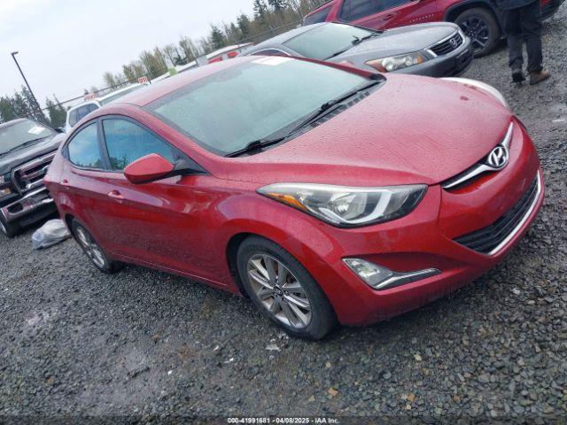  Salvage Hyundai ELANTRA