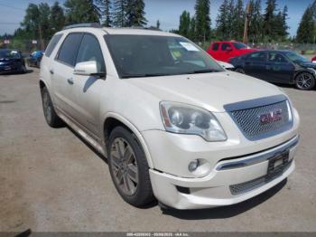  Salvage GMC Acadia