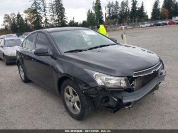  Salvage Chevrolet Cruze