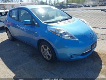  Salvage Nissan LEAF