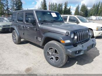  Salvage Jeep Wrangler
