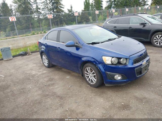  Salvage Chevrolet Sonic