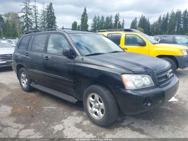  Salvage Toyota Highlander