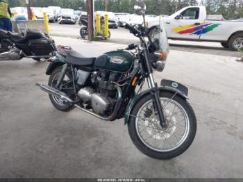  Salvage Triumph Motorcycle Bonneville