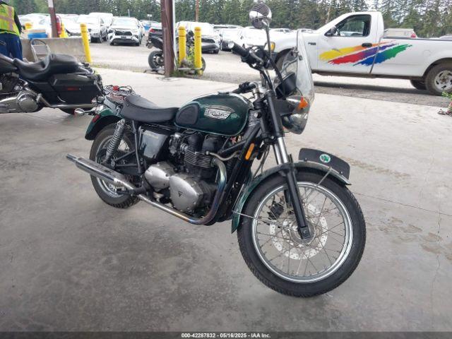  Salvage Triumph Motorcycle Bonneville