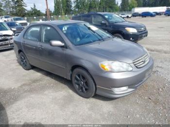  Salvage Toyota Corolla