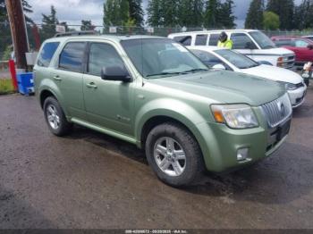  Salvage Mercury Mariner Hybrid