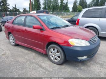  Salvage Toyota Corolla