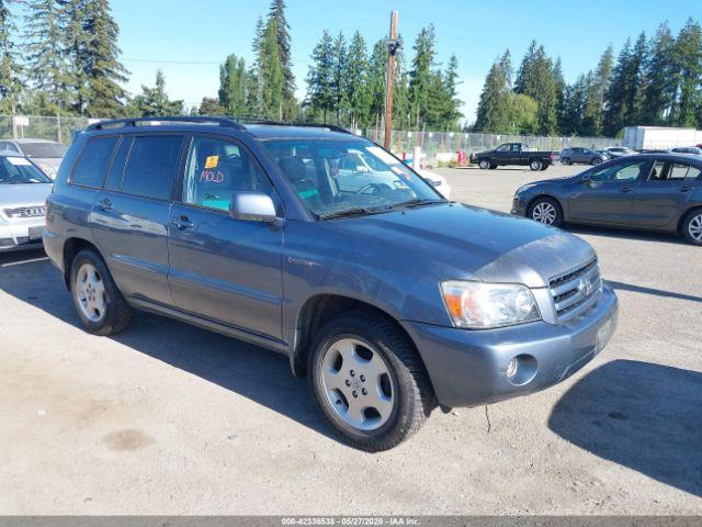  Salvage Toyota Highlander