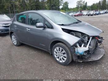 Salvage Nissan LEAF
