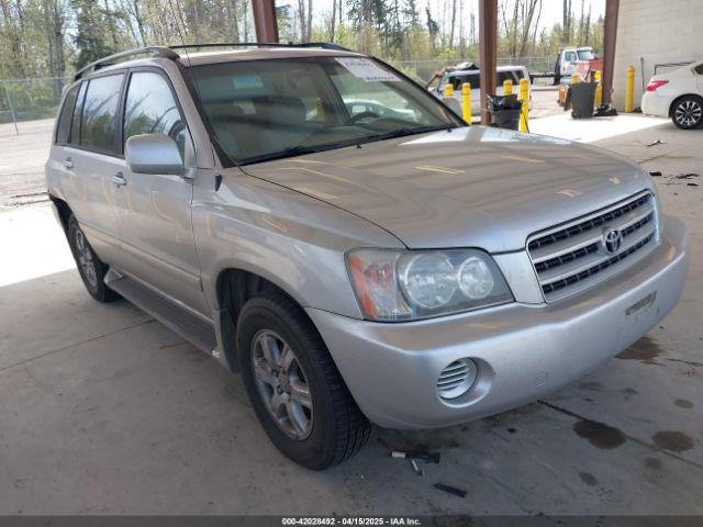  Salvage Toyota Highlander