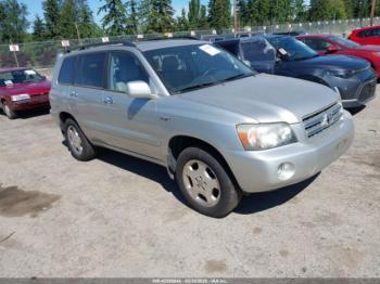  Salvage Toyota Highlander