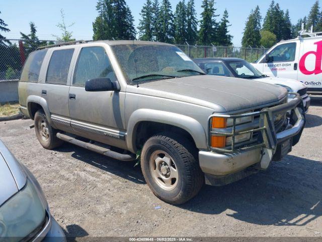  Salvage Chevrolet Tahoe