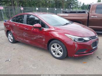  Salvage Chevrolet Cruze