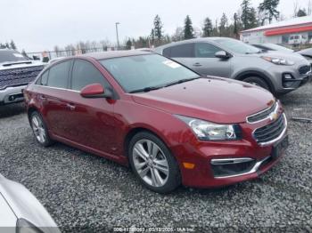  Salvage Chevrolet Cruze