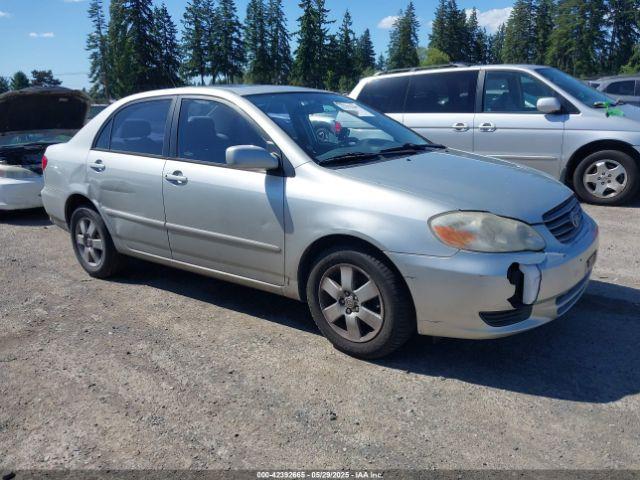  Salvage Toyota Corolla
