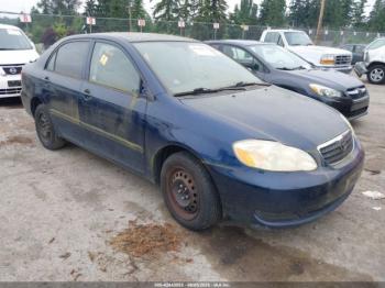  Salvage Toyota Corolla