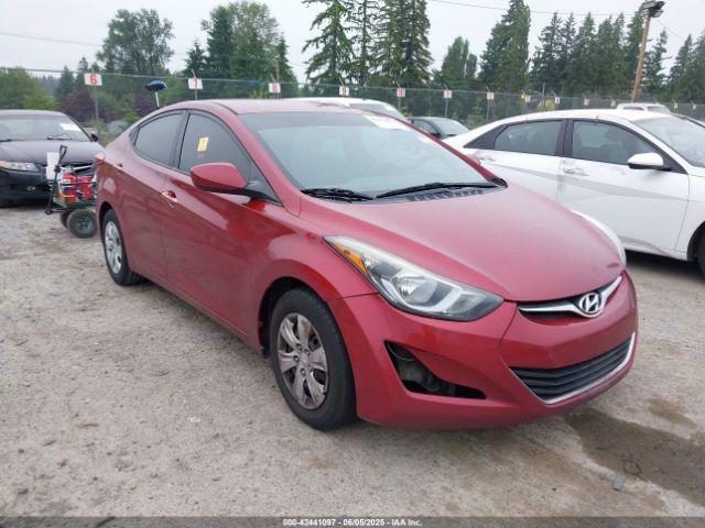  Salvage Hyundai ELANTRA