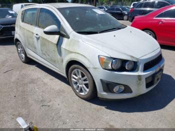  Salvage Chevrolet Sonic