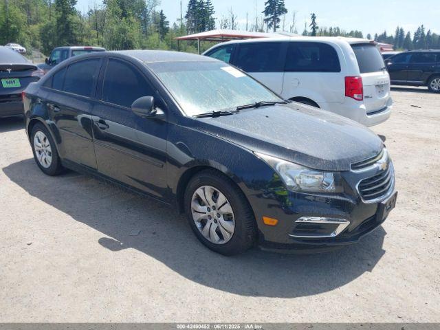  Salvage Chevrolet Cruze