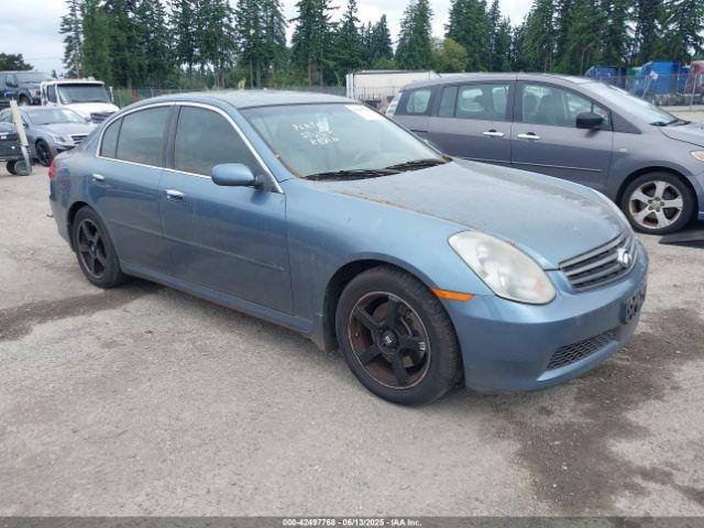  Salvage INFINITI G35