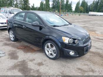  Salvage Chevrolet Sonic