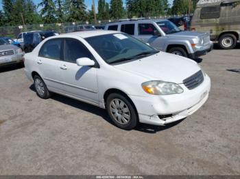  Salvage Toyota Corolla