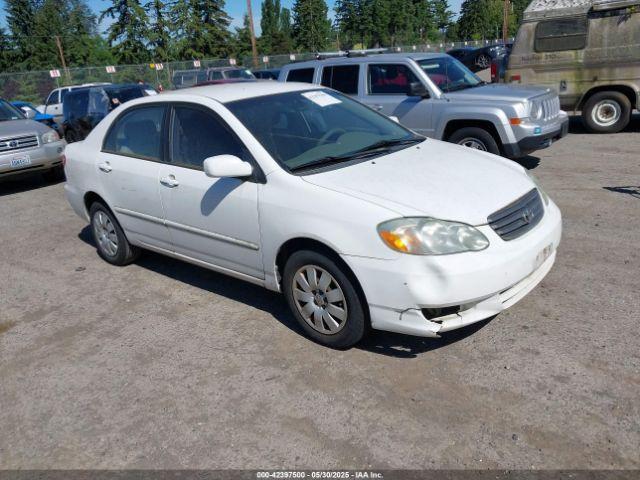  Salvage Toyota Corolla