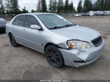  Salvage Toyota Corolla