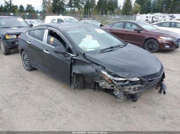 Salvage Chevrolet Cruze