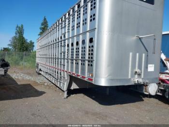  Salvage Wilson Trailer Co Livestock Trailer