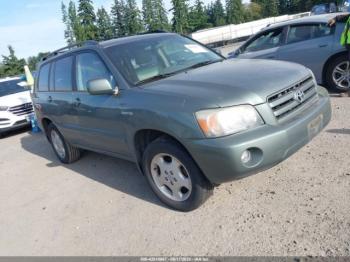  Salvage Toyota Highlander
