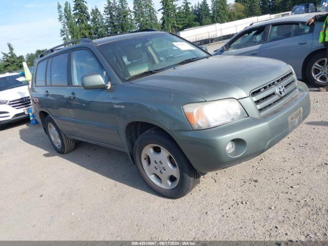  Salvage Toyota Highlander