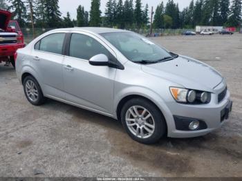  Salvage Chevrolet Sonic