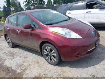  Salvage Nissan LEAF