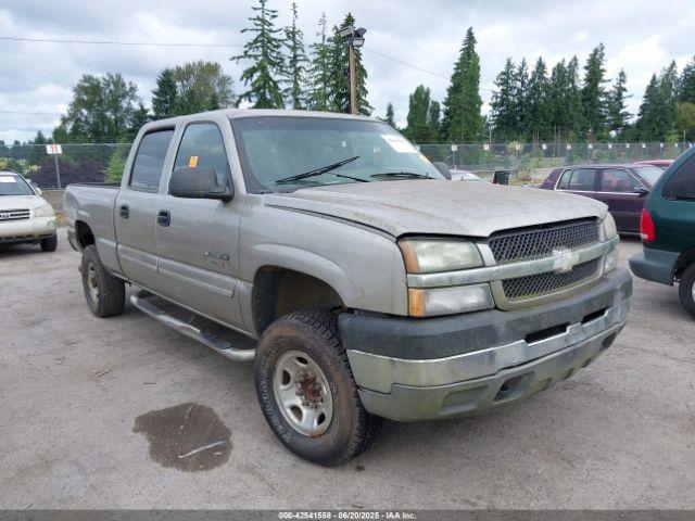  Salvage Chevrolet Silverado 2500