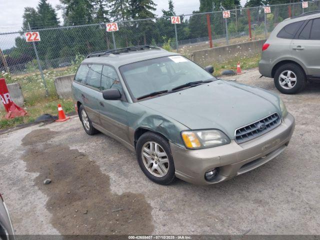  Salvage Subaru Outback