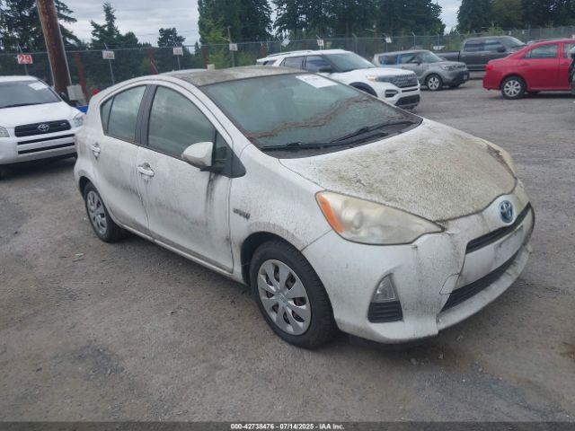  Salvage Toyota Prius c