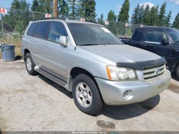  Salvage Toyota Highlander
