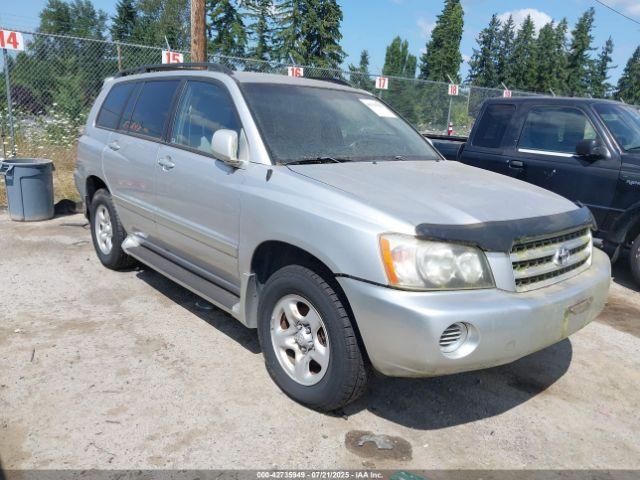  Salvage Toyota Highlander