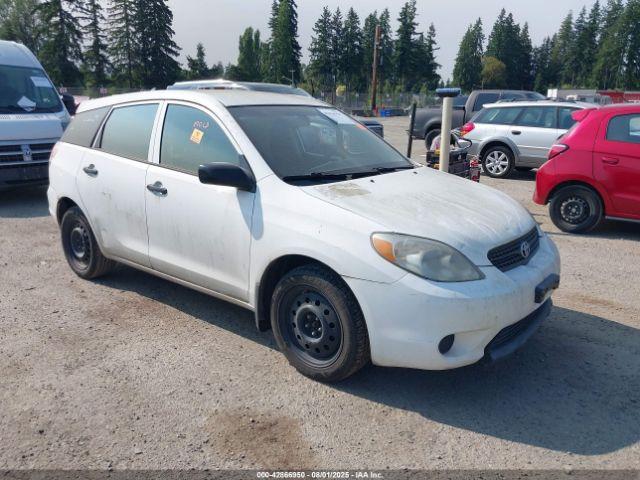  Salvage Toyota Matrix