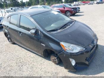  Salvage Toyota Prius c