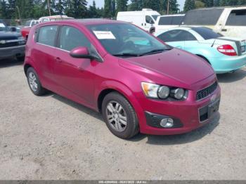  Salvage Chevrolet Sonic