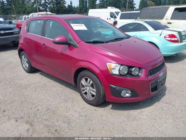  Salvage Chevrolet Sonic