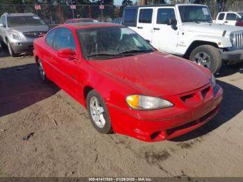  Salvage Pontiac Grand Am