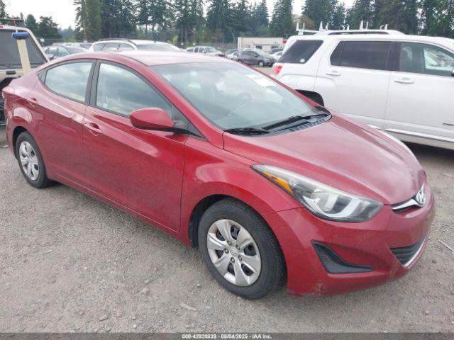  Salvage Hyundai ELANTRA