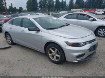  Salvage Chevrolet Malibu