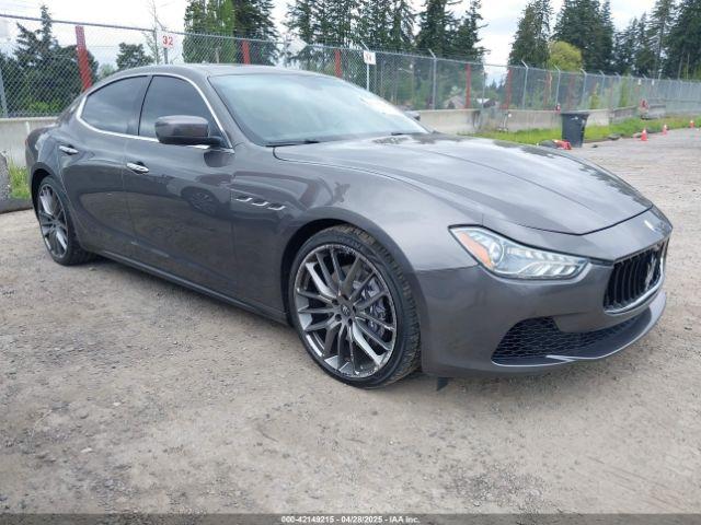  Salvage Maserati Ghibli